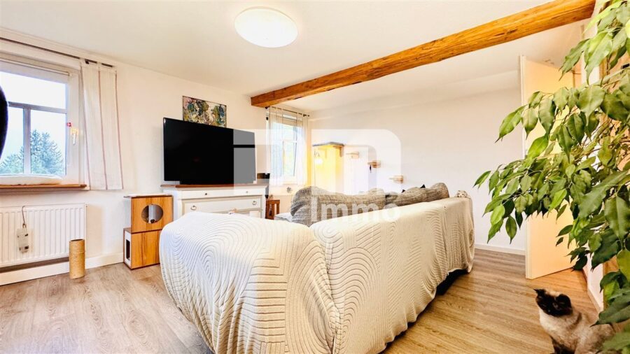 (R)eserviert!Moderne Dreizimmerwohnung in umfassend saniertem Fachwerkhaus - Wohn / Esszimmer / Offene Küche